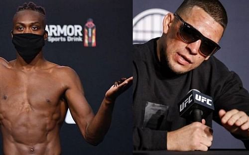 Jalin Turner (left); Nate Diaz (right)