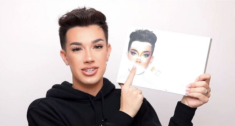 James Charles palettes go half off as his allegations become public knowledge (Image via YouTube)