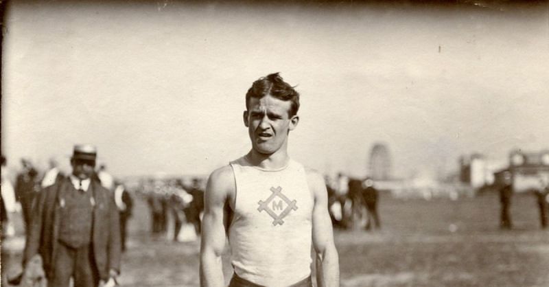 Archie Hahn - One of the discoveries of St. Louis Olympics