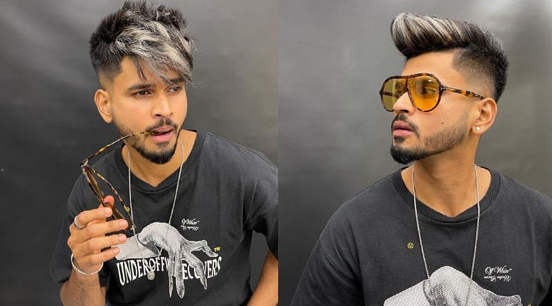 Shreyas Iyer shared his new hairstyle on Instagram. Pic Credits: Instagram Shreyas 41