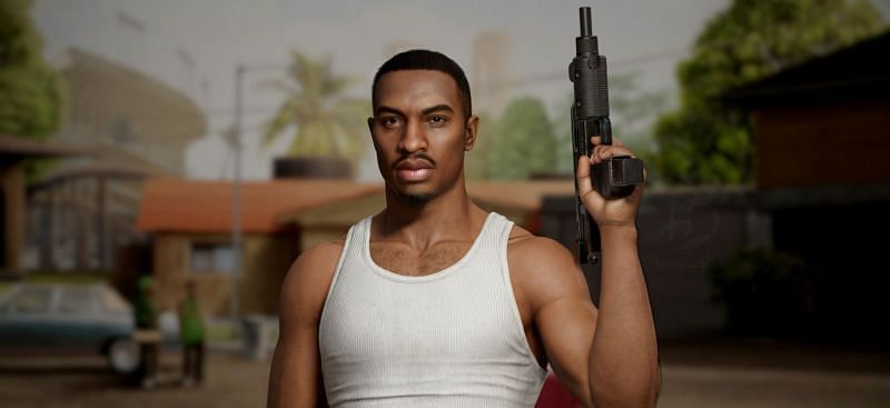 CJ stands out as one of the best characters in GTA San Andreas (Image via Hossein Diba)