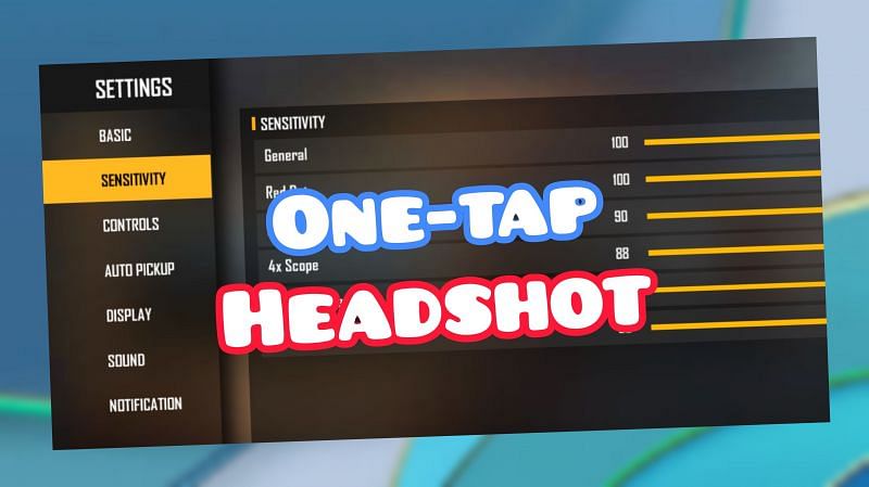 AUTO HEADSHOT SETTINGS 🔥  FREE FIRE MAX HEADSHOT SETTING