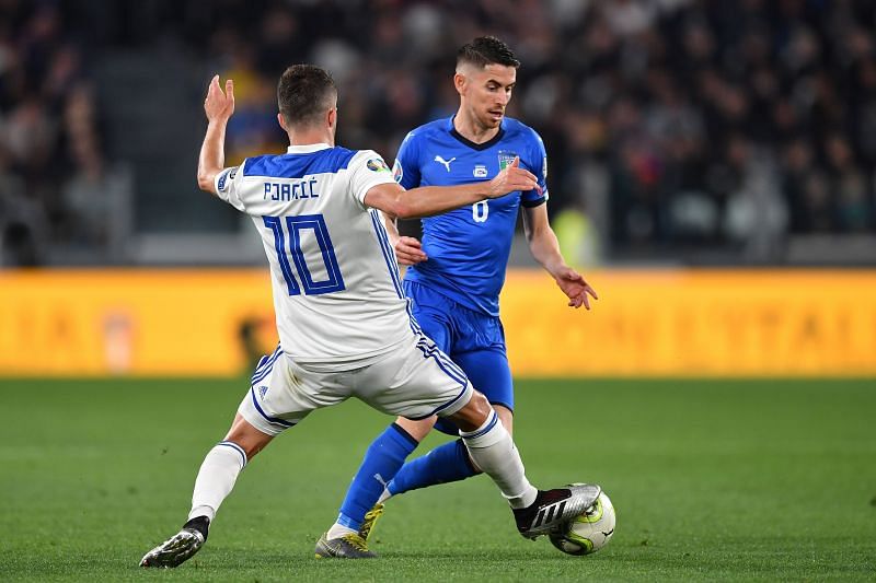 Jorginho is the central figure in this Italy team.