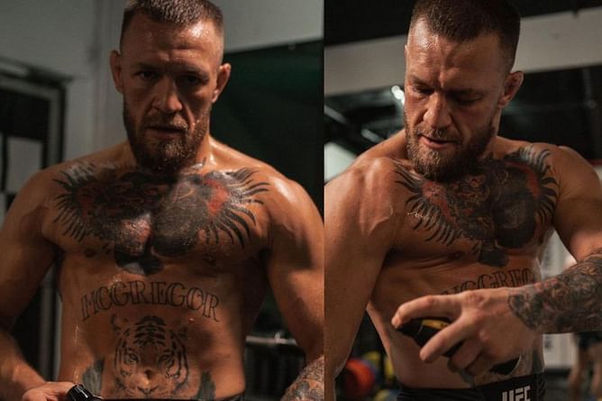 "Ready to run through a building" - Conor McGregor shows off ripped physique ahead of UFC 264