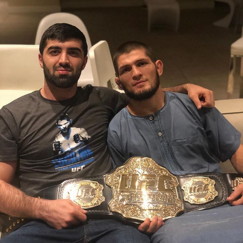 Rizvan Magomedov and Khabib Nurmagomedov [Image Courtesy: @rizvan_magomedov on Instagram]