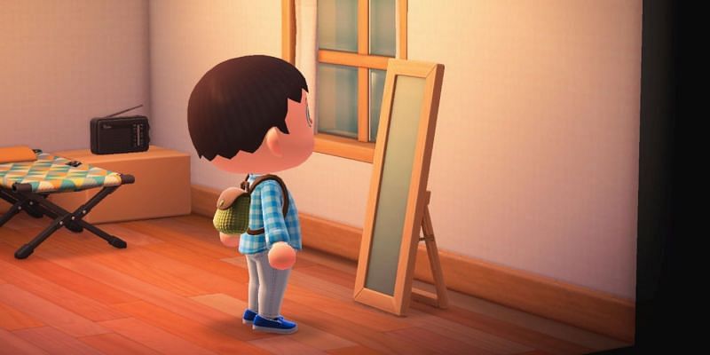 Acquiring a mirror will enable players to customize their hair (Image via Animal Crossing world) Players can unlock exquisite hairstyles by redeeming Nook Miles (Image via Animal Crossing world)