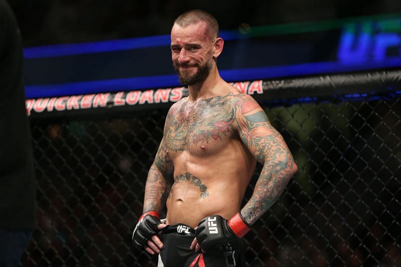 CM Punk at UFC 203