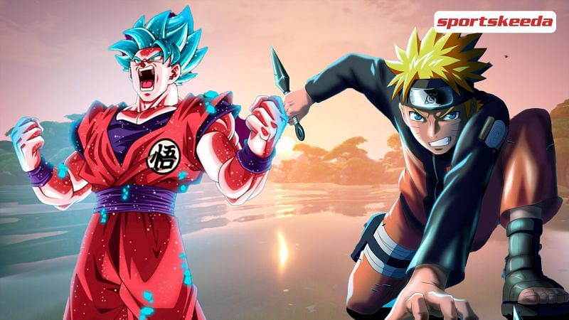 Dragonball Z and Naruto characters may be coming to Fortnite. Image via Sportskeeda