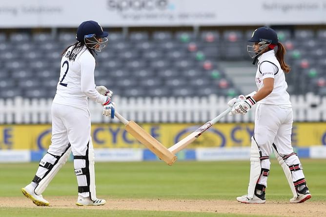 "Very special" - Twitterati in awe of India Women as they pull off incredible draw