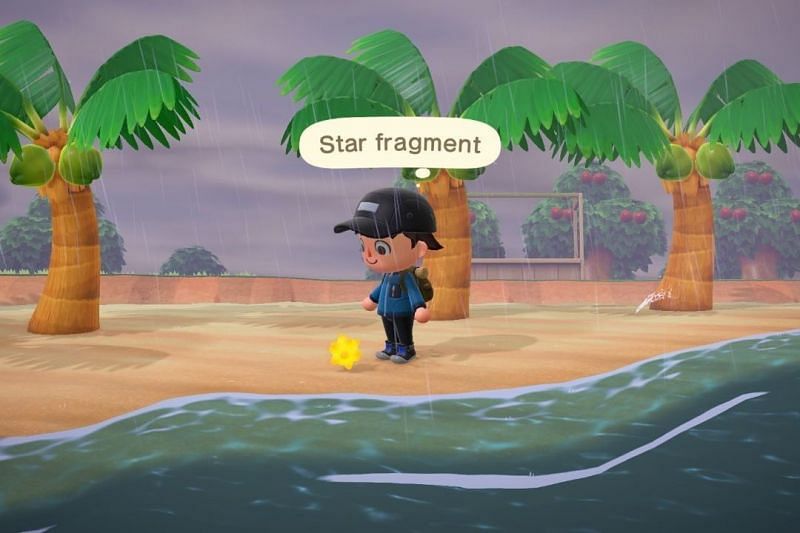 Star Fragments appear a day after you wish on a shooting star (Image via GoNintendo)