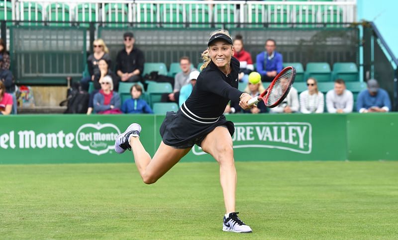 Vekic has a couple of grasscourt finals under her belt.