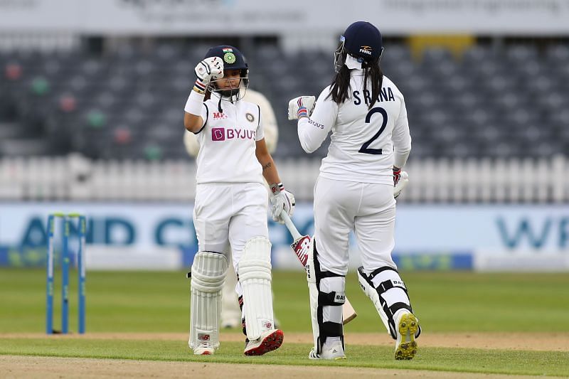 England Women were left thanking their lucky stars after Taniya Bhatia and Sneh Rana saw out Day 4