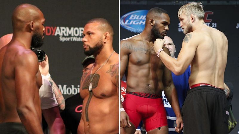 Jon Jones has been tested by Thiago Santos and Alexander Gustafsson in the UFC