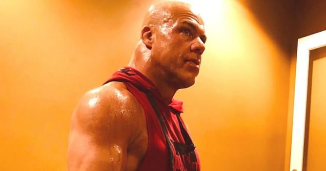 "Once-in-a-generation wrestler" - Kurt Angle says a current WWE Superstar will never be replaced