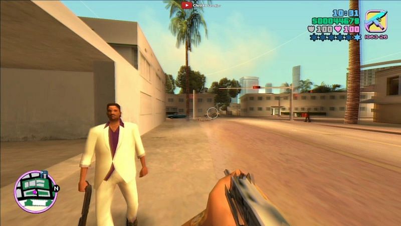 GTA Vice City can be improved in many ways through mods (Image via Christo Gevedjov, YouTube)