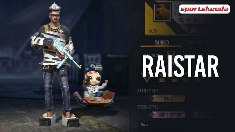 Raistar S Free Fire Uid Number Stats Monthly Earnings And More In June 21