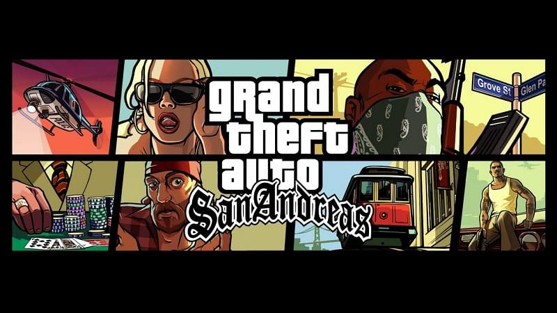 GTA San Andreas has similar gameplay as GTA Vice City (Image via Wallpapercave)