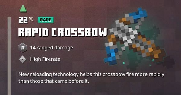 The Rapid Crossbow (Image via gamewith)