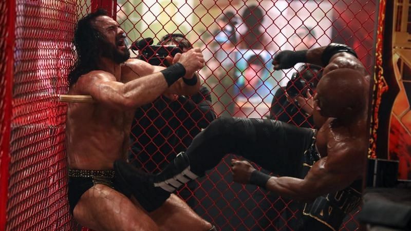 Drew McIntyre faced Bobby Lashley at WWE Hell In A Cell