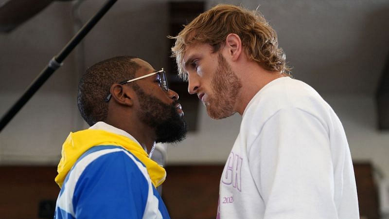 The Logan Paul vs Floyd Mayweather Jr blockbuster clash is almost here (Image via USA Today )