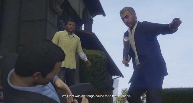 The incident that makes Michael return to a life of crime (Image via GTA Wiki)