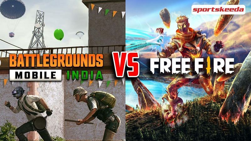 Similarities between BGMI and Free Fire