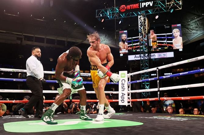 Did Logan Paul win his fight against Floyd Mayweather?
