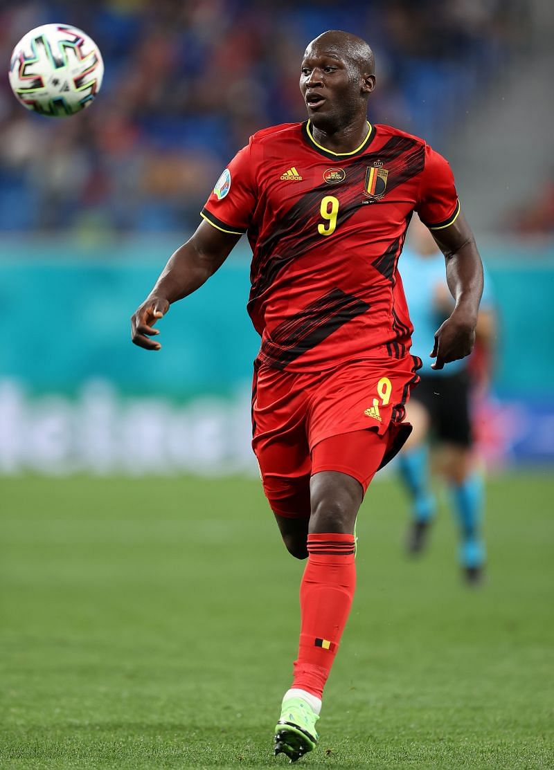 Romelu Lukaku continued his rich vein of form by netting twice for Belgium against Russia