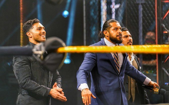 A major challenge was laid down for several NXT titles