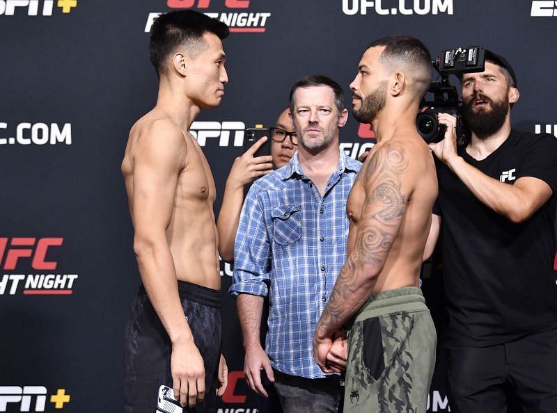 UFC Fight Night: Jung vs. Ige face-offs