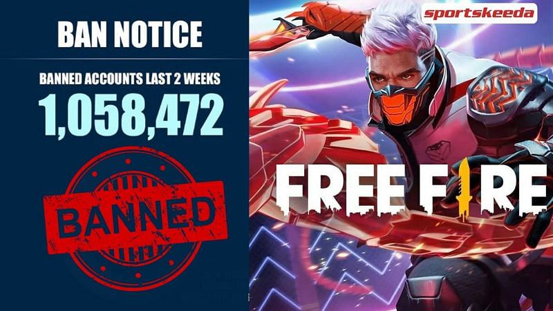 1,058,472 Free Fire accounts banned