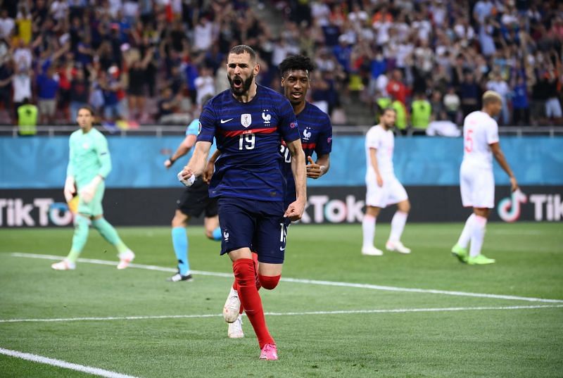 Karim Benzema scored a brace for France