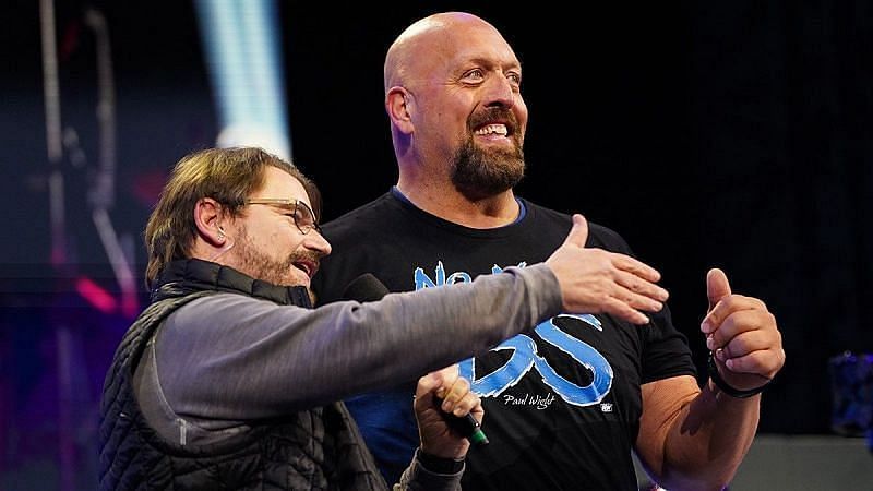 Tony Schiavone and Paul Wight