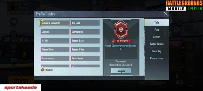 Top 5 easiest titles to achieve in Battlegrounds Mobile India (BGMI)