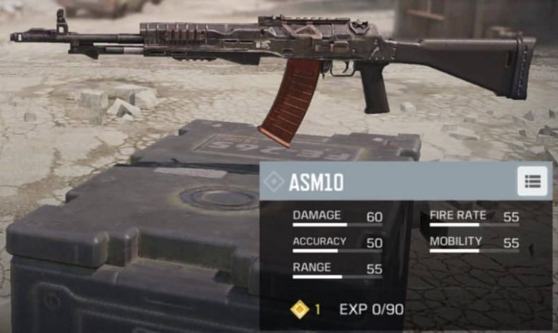 ASM10 can be used as a Stealth weapon (Image via Kavo Gaming)