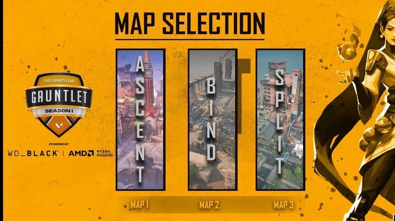 Team ALC vs T69 Selected Maps (Image via YouTube/The Esports Club)