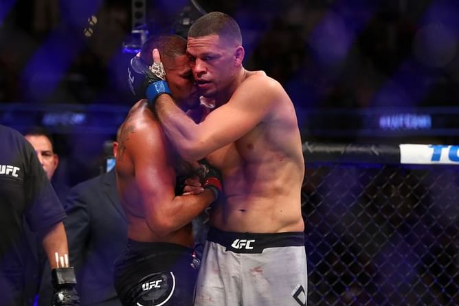 "It's a nonstop war out here" - Nate Diaz gives a shoutout to Anthony Pettis following the loss at PFL 6