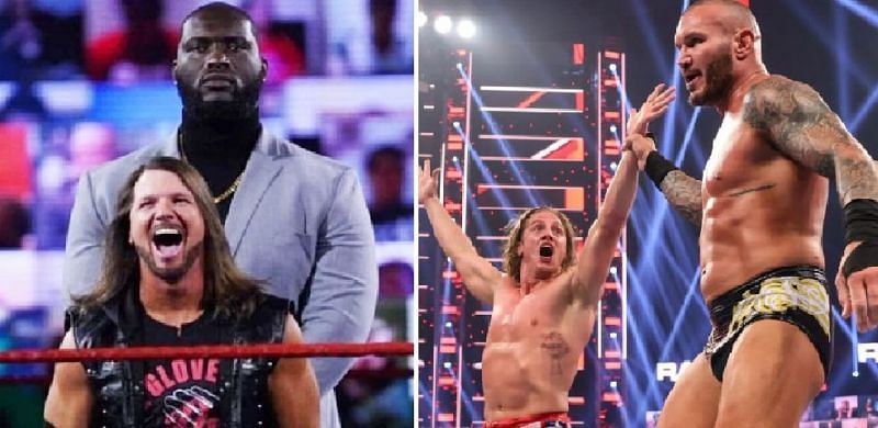 WWE Raw में एजे स्टाइल्स vs ड्रू मैकइंटायर vs रैंडी ऑर्टन का अंत हो सकता है