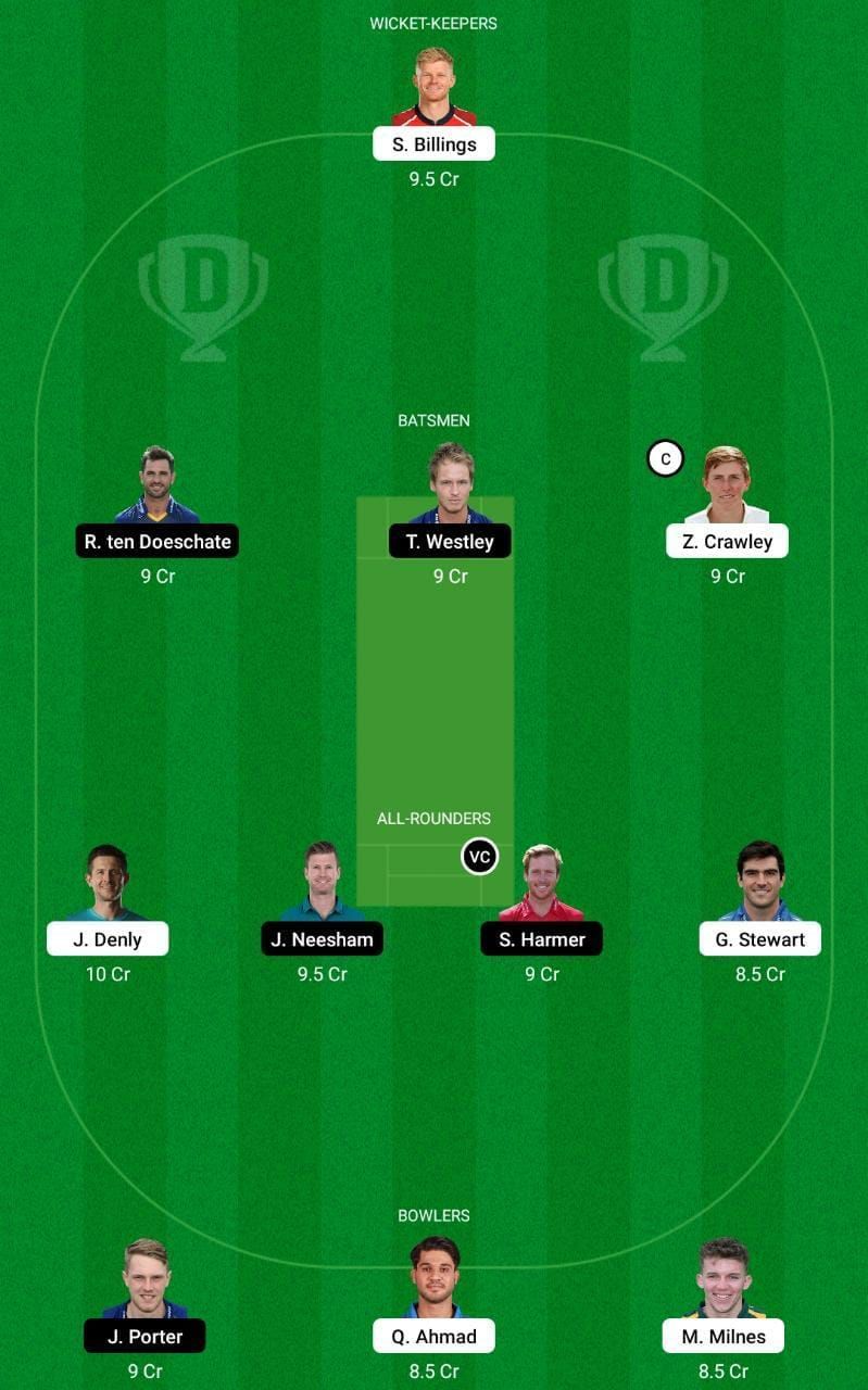 KET vs ESS T20 Blast 2021 Dream11 Tips