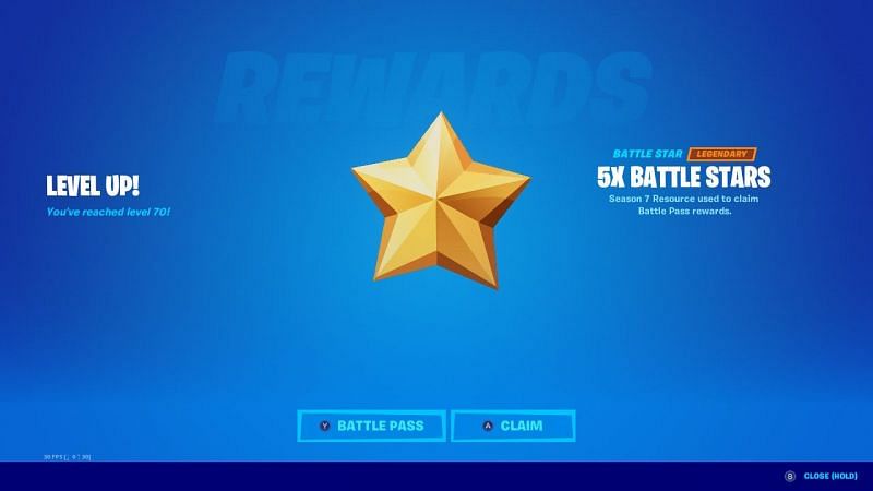 Battle Stars unlock cosmetics and in-game items from the Battle Pass (Image via UhhTadeo/Twitter)