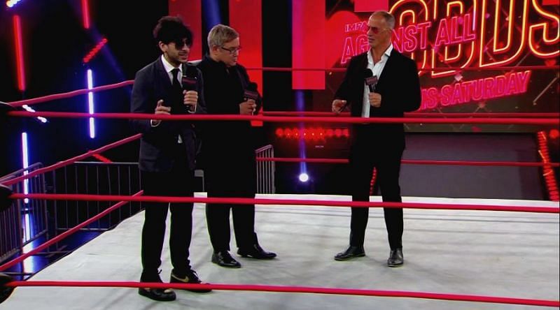 Tony Khan made an in-ring appearance on this week&#039;s episode of IMPACT Wrestling, where he, Scott D&#039;Amore, and Don Callis, where they worked out the details of the Kenny Omega vs Moose title match