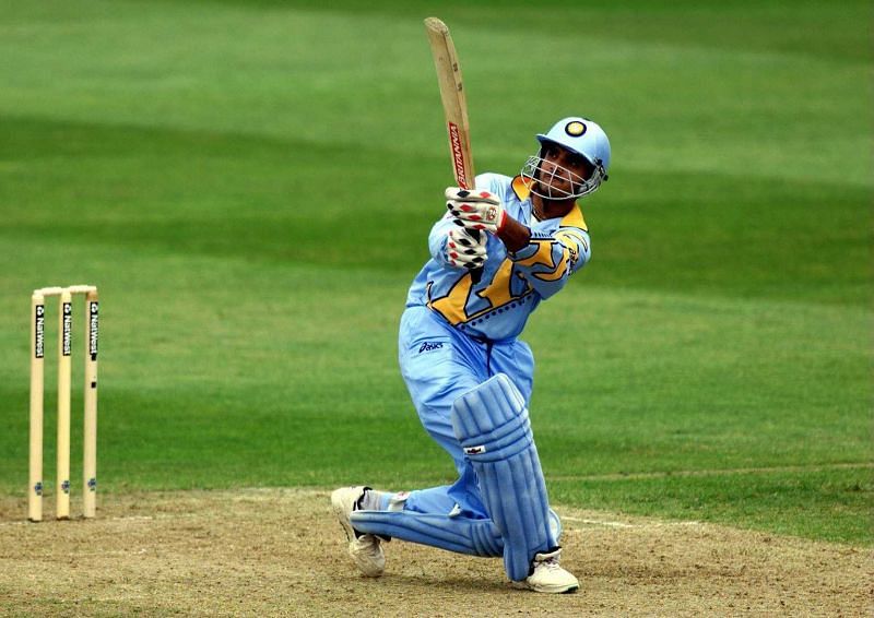 Sourav Ganguly at Taunton in May 1999.