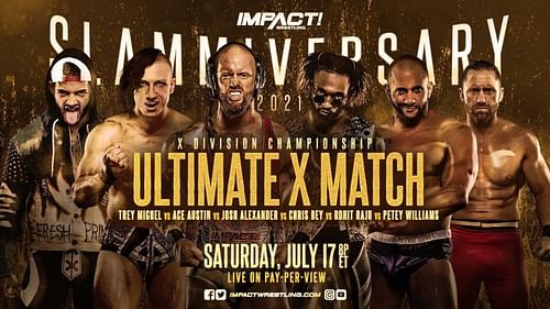 IMPACT Wrestling has brought back the popular Ultimate X match for Slammiversary.