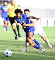 The Indian midfielders faced issues dealing with Afghanistan's physical presence.