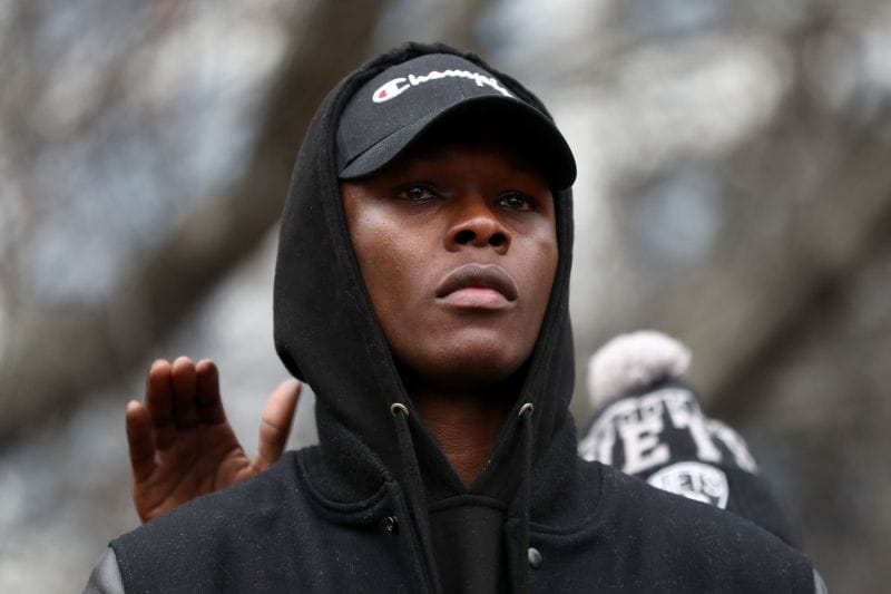 What is Israel Adesanya's religion?
