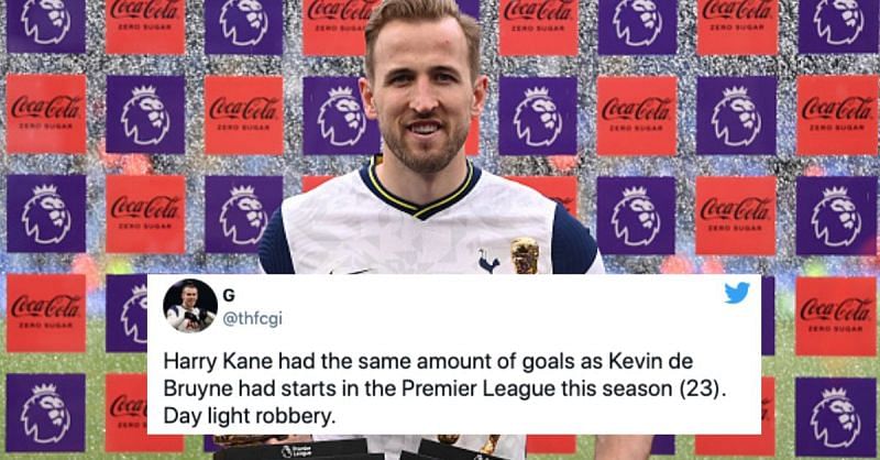 Harry Kane was one of the favorites to win the PFA Player of the Year award