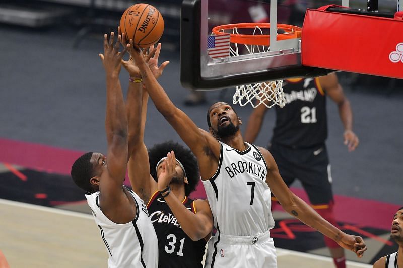 Brooklyn Nets in action during a regular-season game