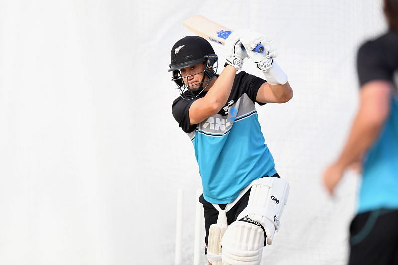 Ross Taylor in a training session.