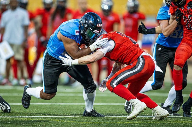 Wroclaw Panthers RB Phileas Pasqualini