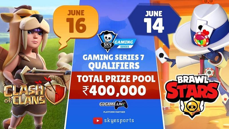 Skyesports Gaming Series 7 Over 270 Teams Registered For Clash Of Clans And Brawl Star - brawl star live fr
